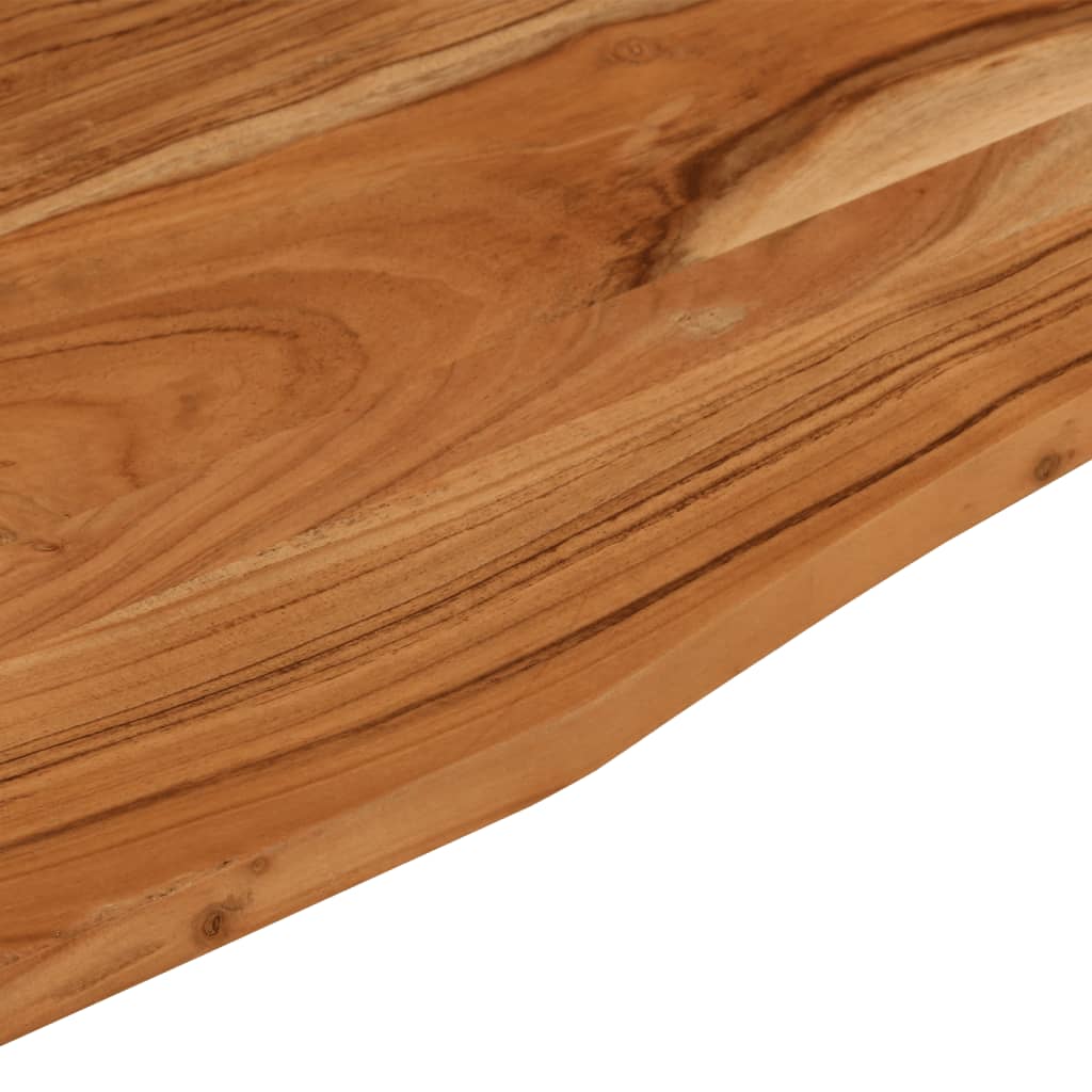 vidaXL Ploča za radni stol 100x80x2,5 cm pravokutna od drva bagrema