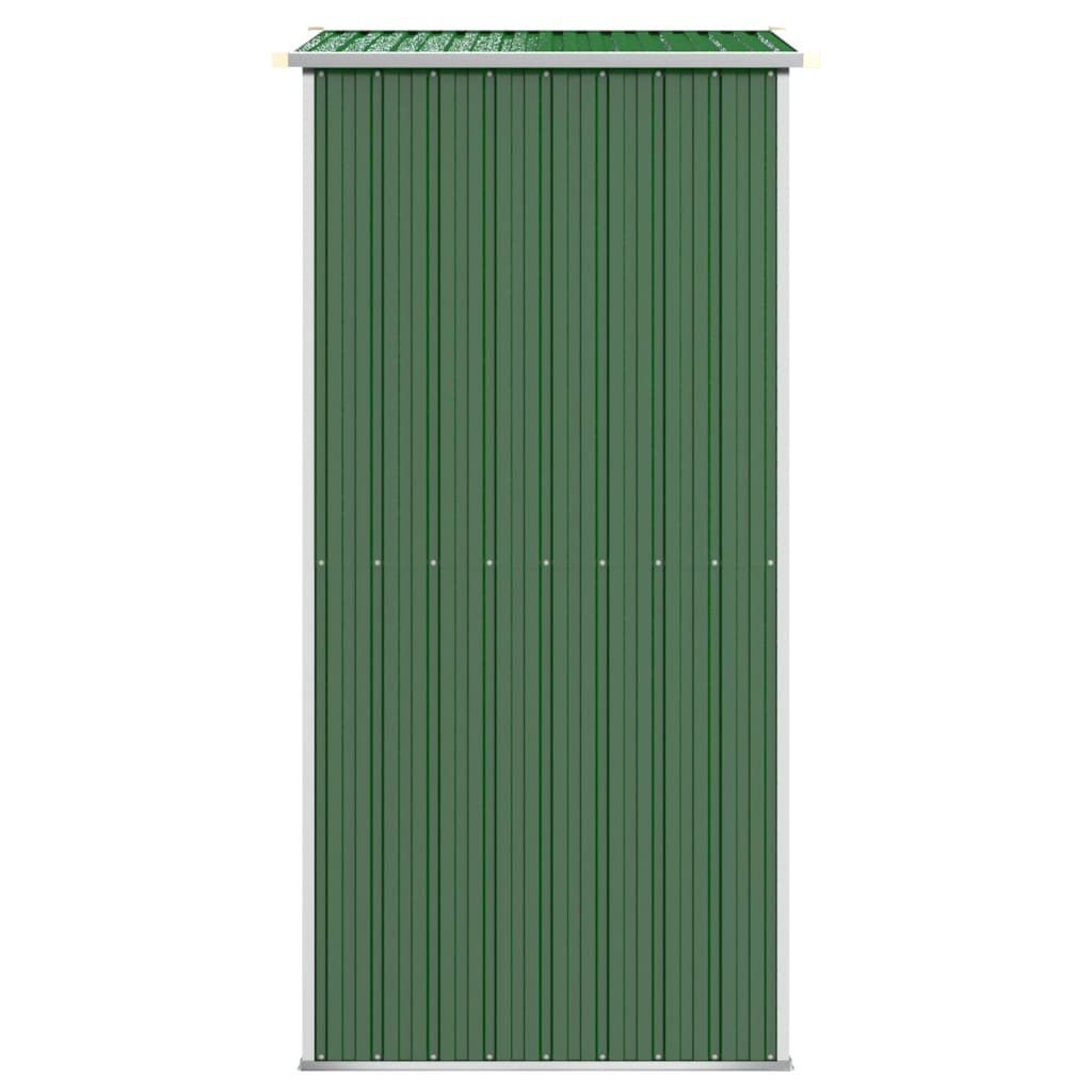 vidaXL Vrtno spremište zeleno 192 x 108 x 223 cm od pocinčanog čelika