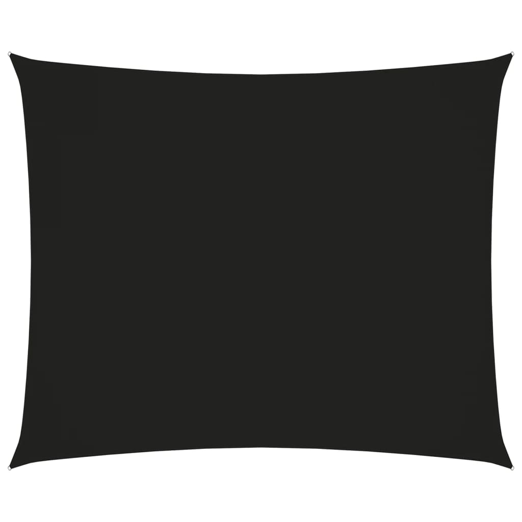 vidaXL Jedro protiv sunca od tkanine Oxford pravokutno 3,5x4,5 m crno