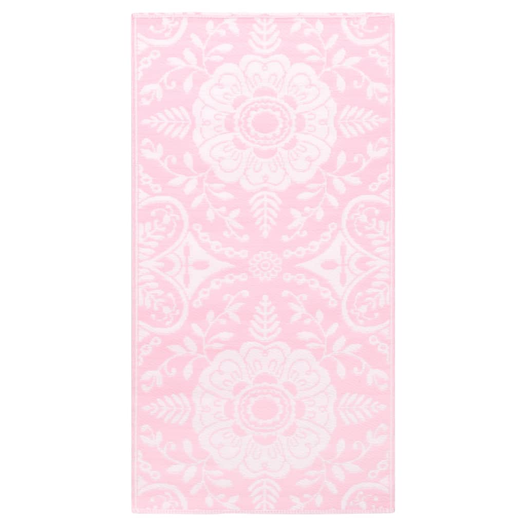 vidaXL Vanjski tepih ružičasti 160 x 230 cm PP