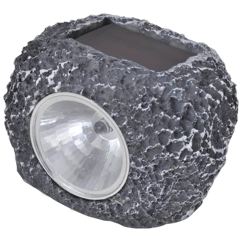 Vanjski LED reflektor na solarni pogon u obliku kamena 12 kom