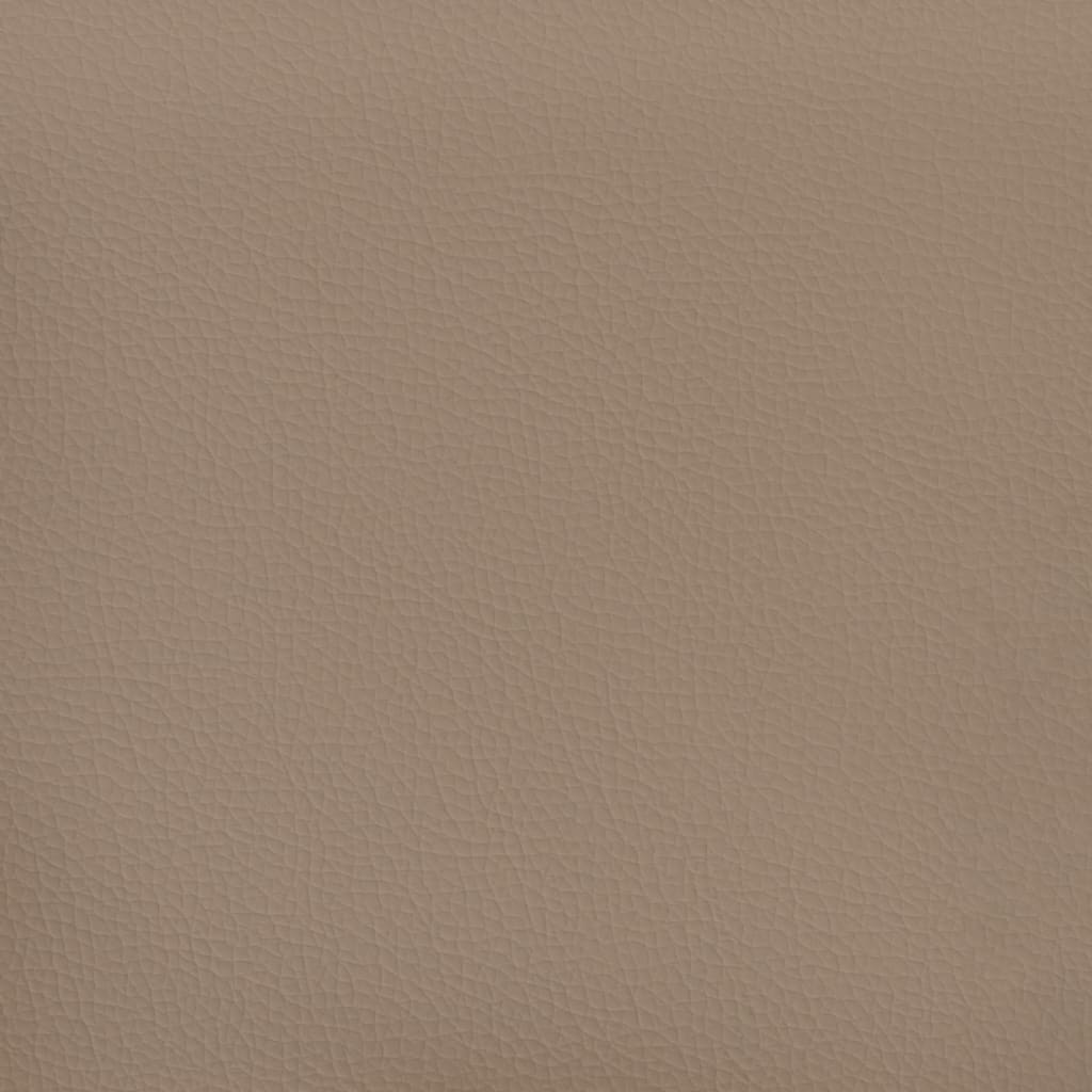 vidaXL Klupa boja cappuccina 70 x 35 x 41 cm od umjetne kože