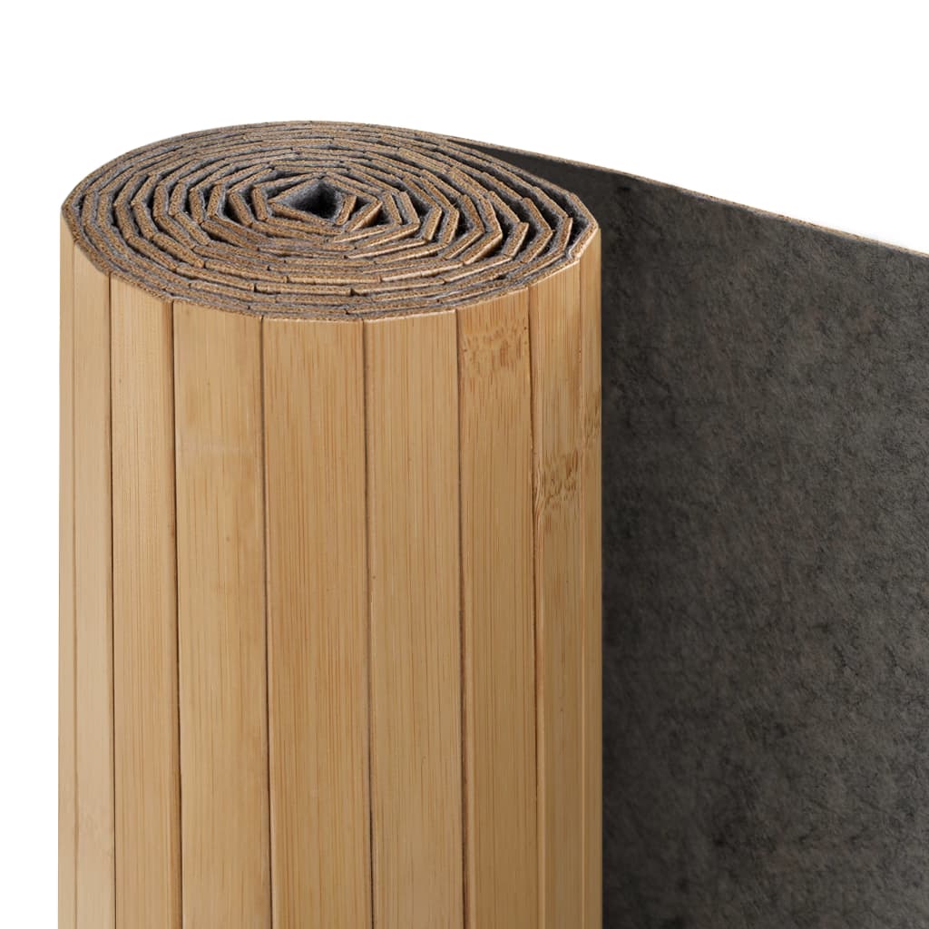 vidaXL Sobna pregrada od bambusa 250 x 165 cm prirodna
