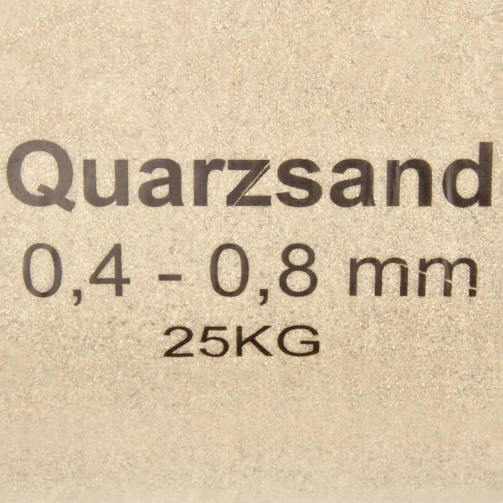 vidaXL Filtarski pijesak 25 kg 0,4 - 0,8 mm