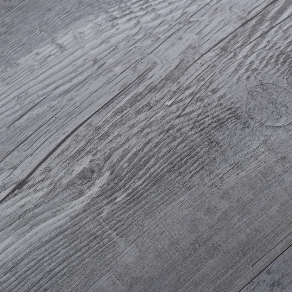 vidaXL Samoljepljive podne obloge PVC 5,21 m² 2 mm mat siva boja drva