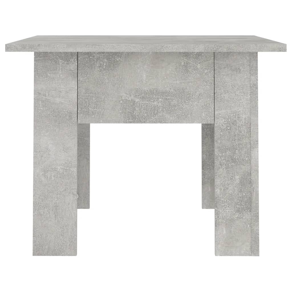 vidaXL Stolić za kavu siva boja betona 55 x 55 x 42 cm od iverice