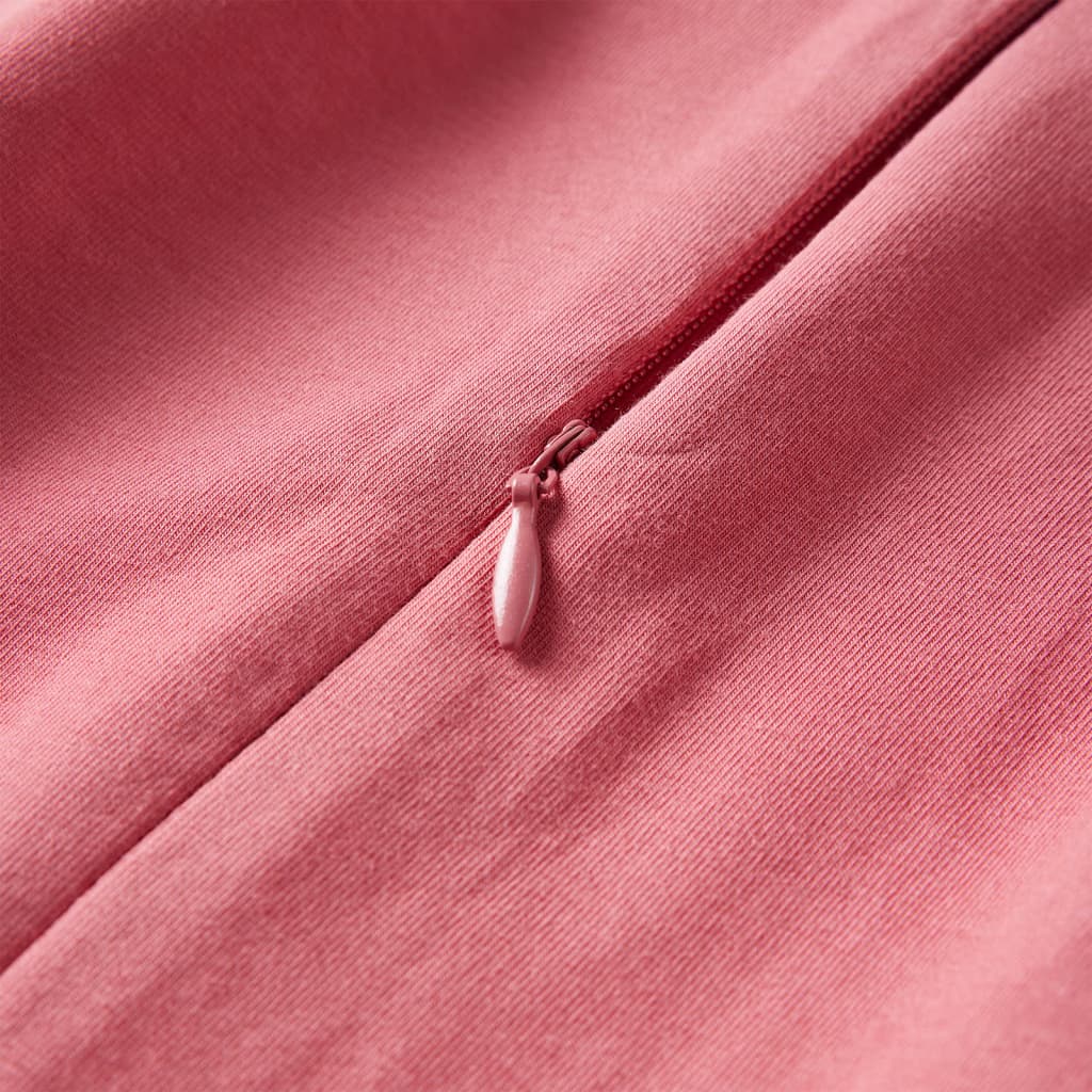 Dječja haljina s dugim rukavima ružičasta 92
