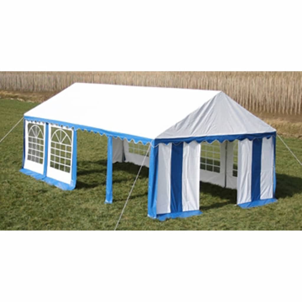 vidaXL Šator za zabave 4 x 8 m plavi