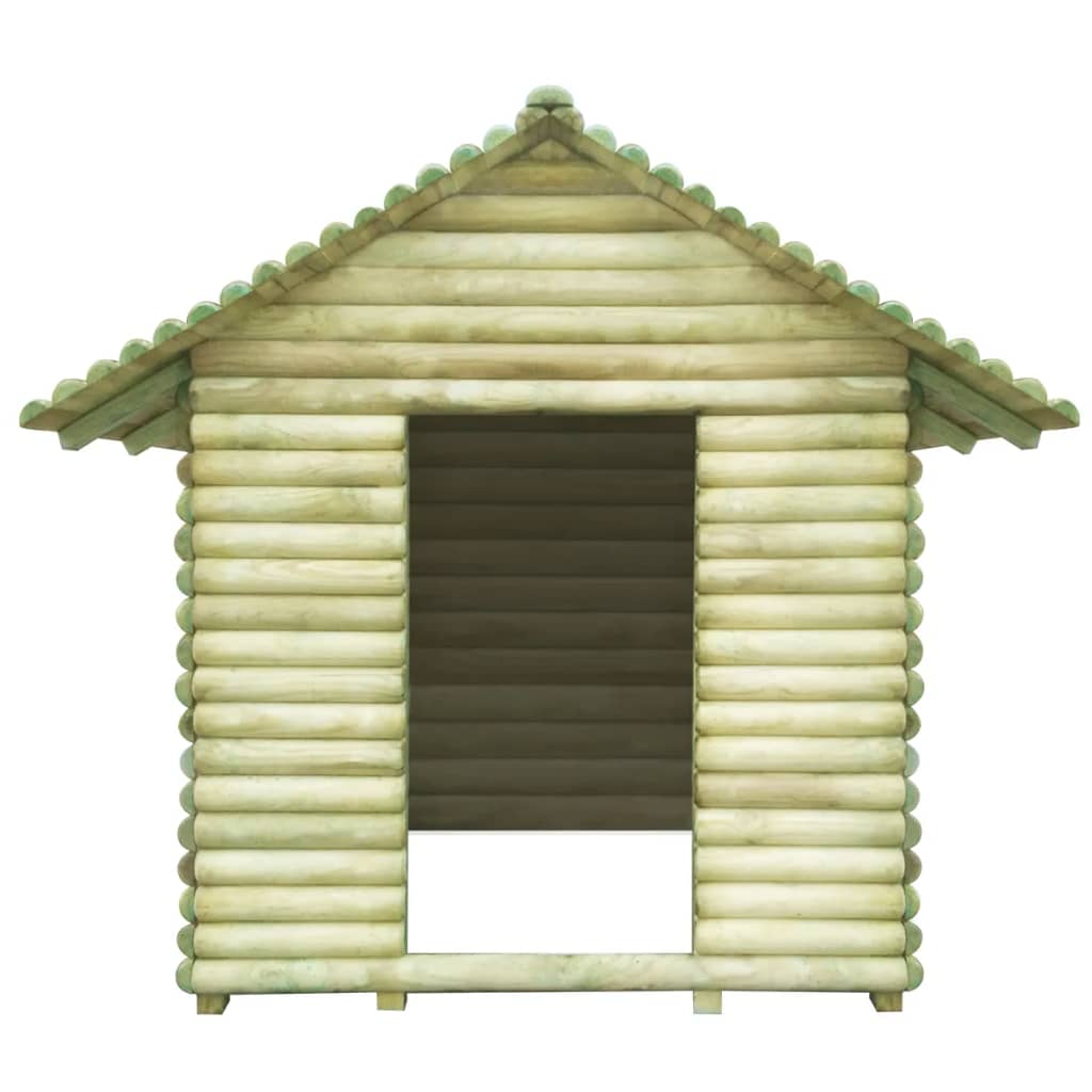vidaXL Kućica za igru od impregnirane borovine 167 x 150 x 151 cm