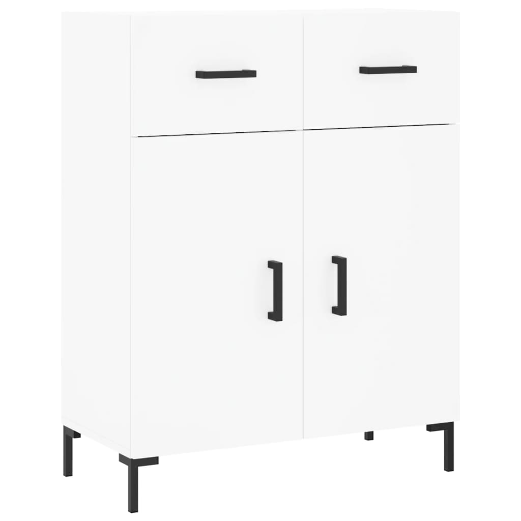 vidaXL Visoka komoda bijela 69,5x34x180 cm konstruirano drvo