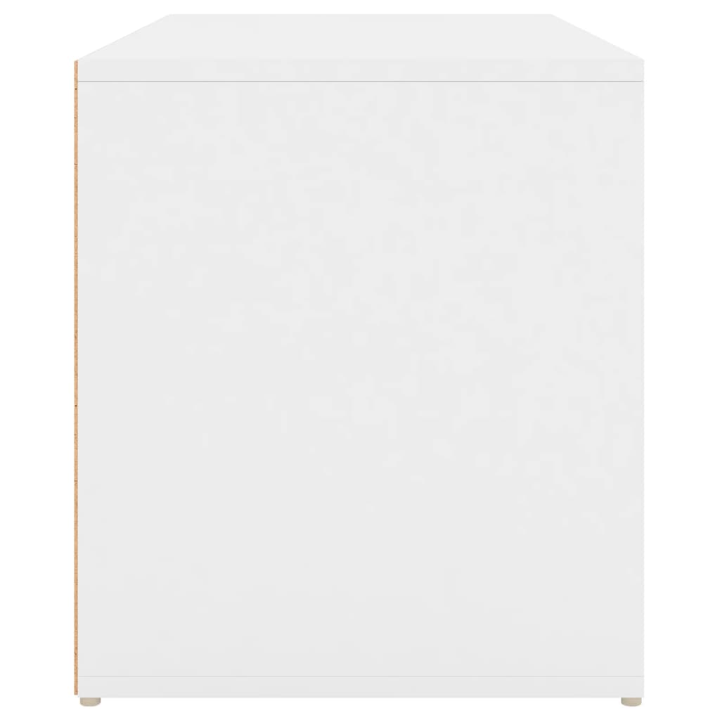 vidaXL Klupa za hodnik 80 x 40 x 45 cm bijela od iverice