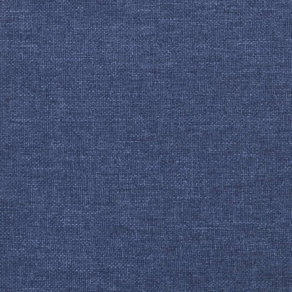 vidaXL Okvir kreveta plavi 120 x 190 cm tkanine