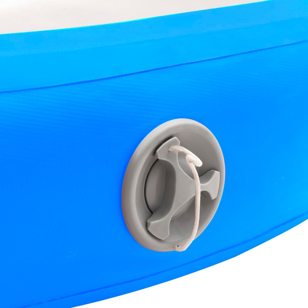 vidaXL Gimnastička prostirka na napuhavanje 100x100x20 cm PVC plava