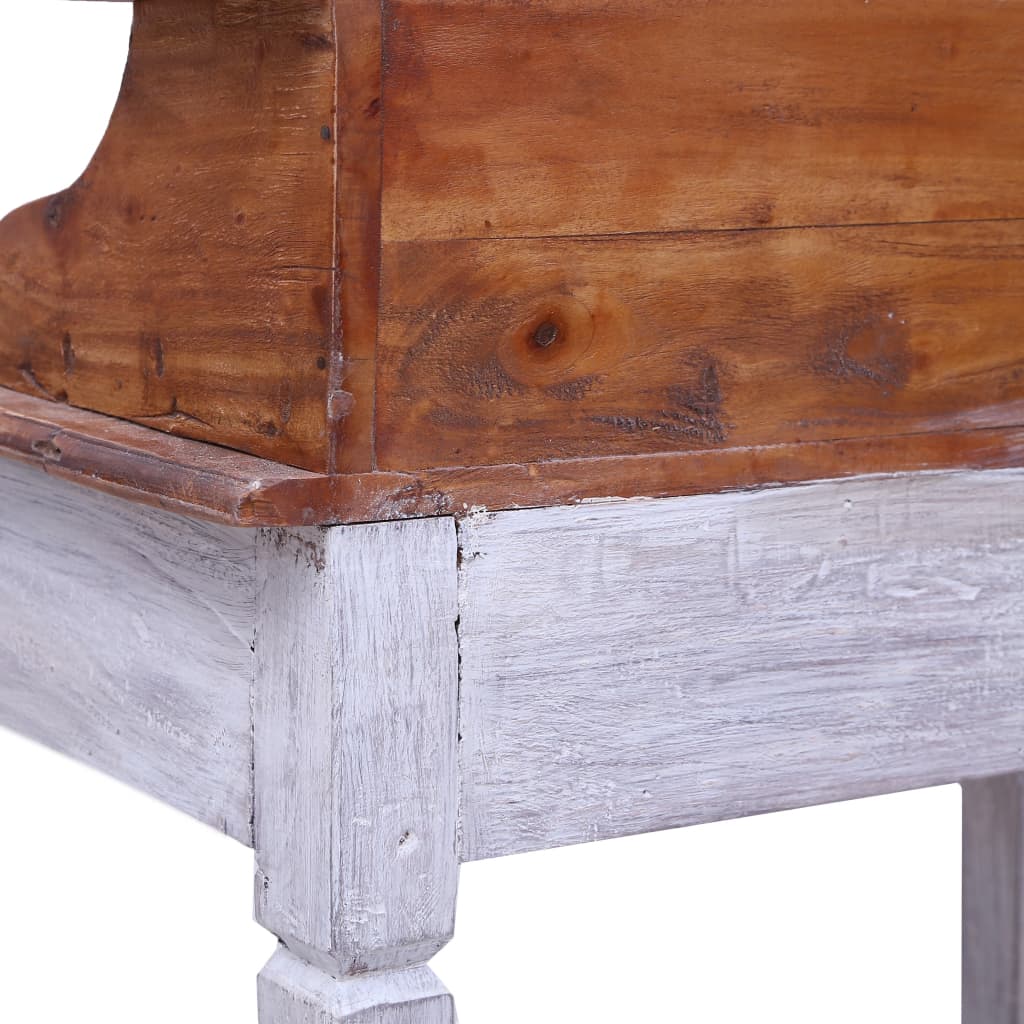 vidaXL Pisaći stol s ladicama 90 x 50 x 101 cm masivno obnovljeno drvo