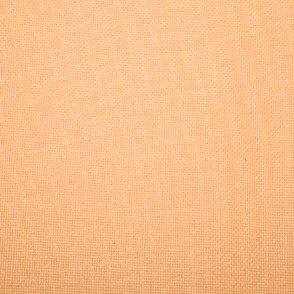 vidaXL Kutna garnitura presvučena tkaninom 171,5x138x81,5cm narančasta