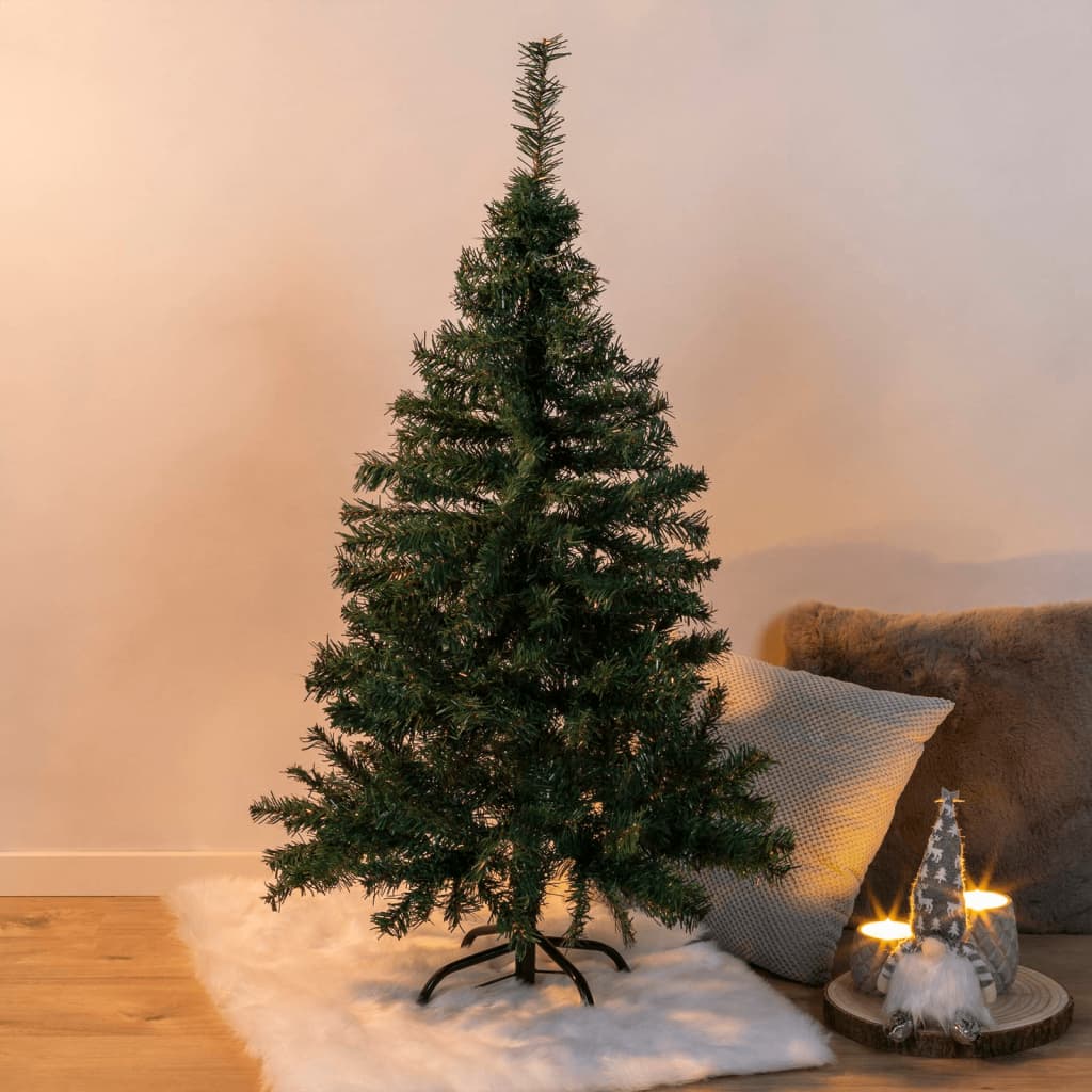HI božićno drvce s metalnim stalkom zeleno 120 cm