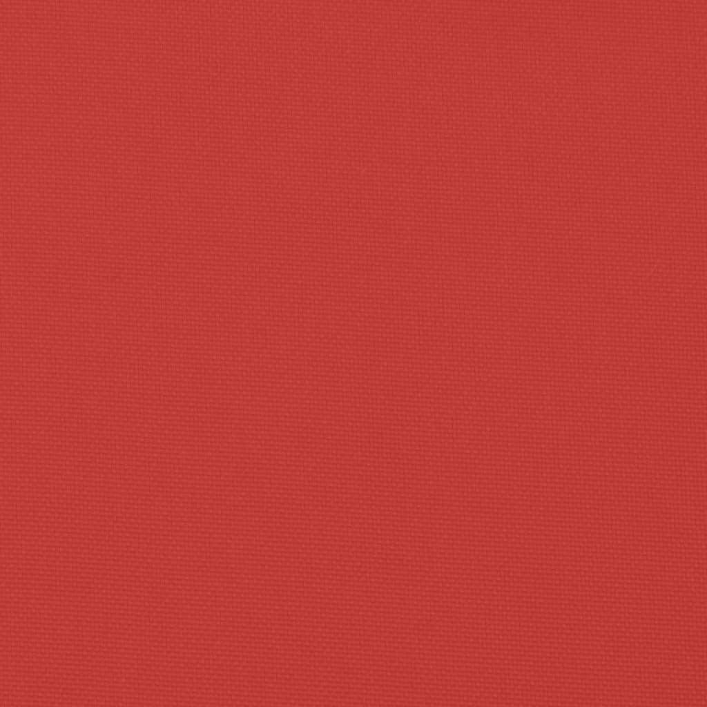 vidaXL Jastuci za sofu od paleta 3 kom crveni od tkanine