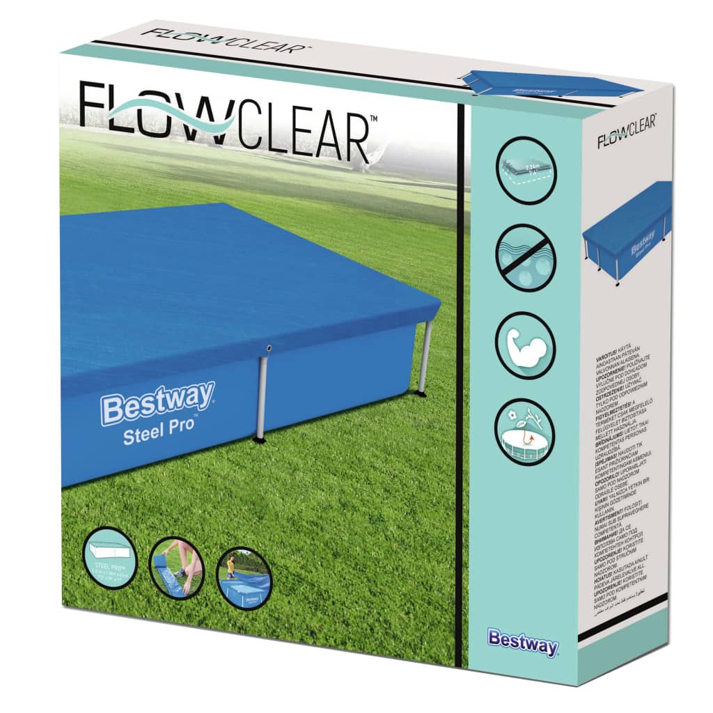 Bestway pokrivač za bazen Flowclear 221 x 150 cm