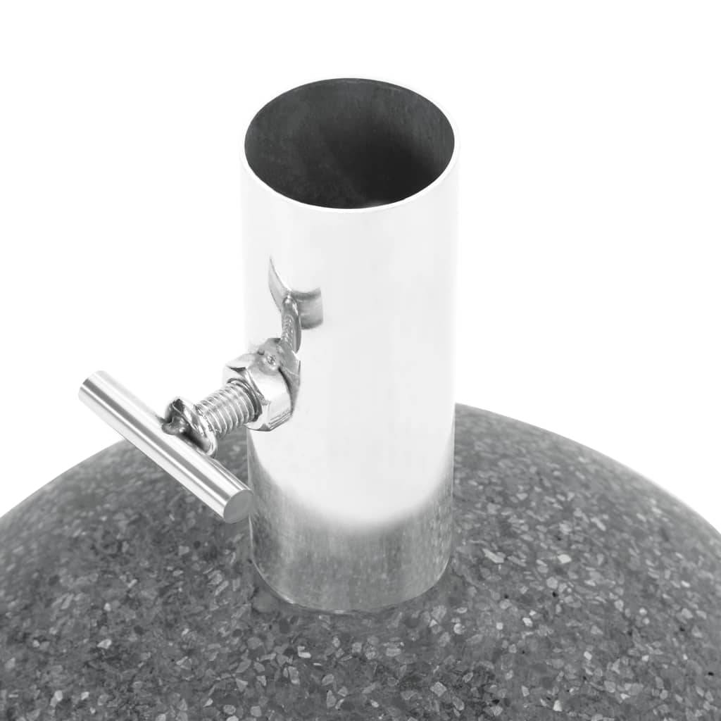 Esschert Design stalak za suncobran crni 11,5 kg S