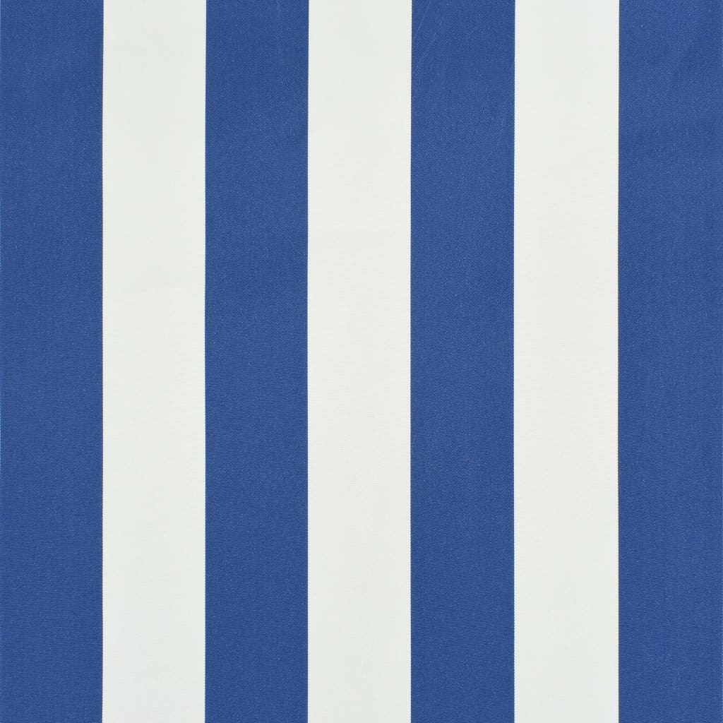 vidaXL Tenda na uvlačenje 350 x 150 cm plavo-bijela