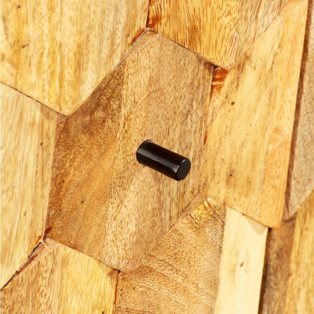 vidaXL Komoda od masivnog drva manga 118 x 35 x 75 cm