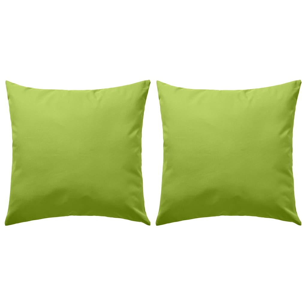 vidaXL Vrtni jastuci 2 kom 45 x 45 cm zeleni