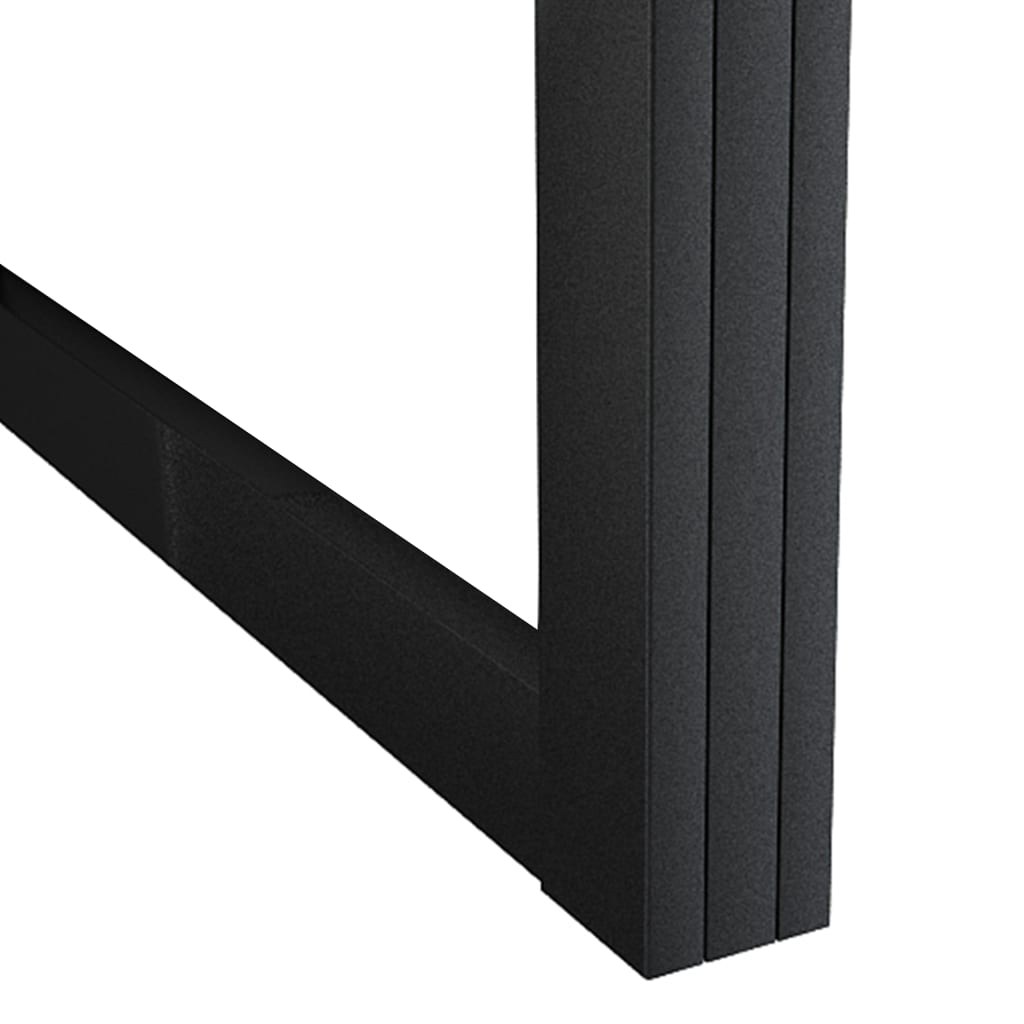 vidaXL Klizna vrata od aluminija i ESG stakla s priborom 102,5x205 cm