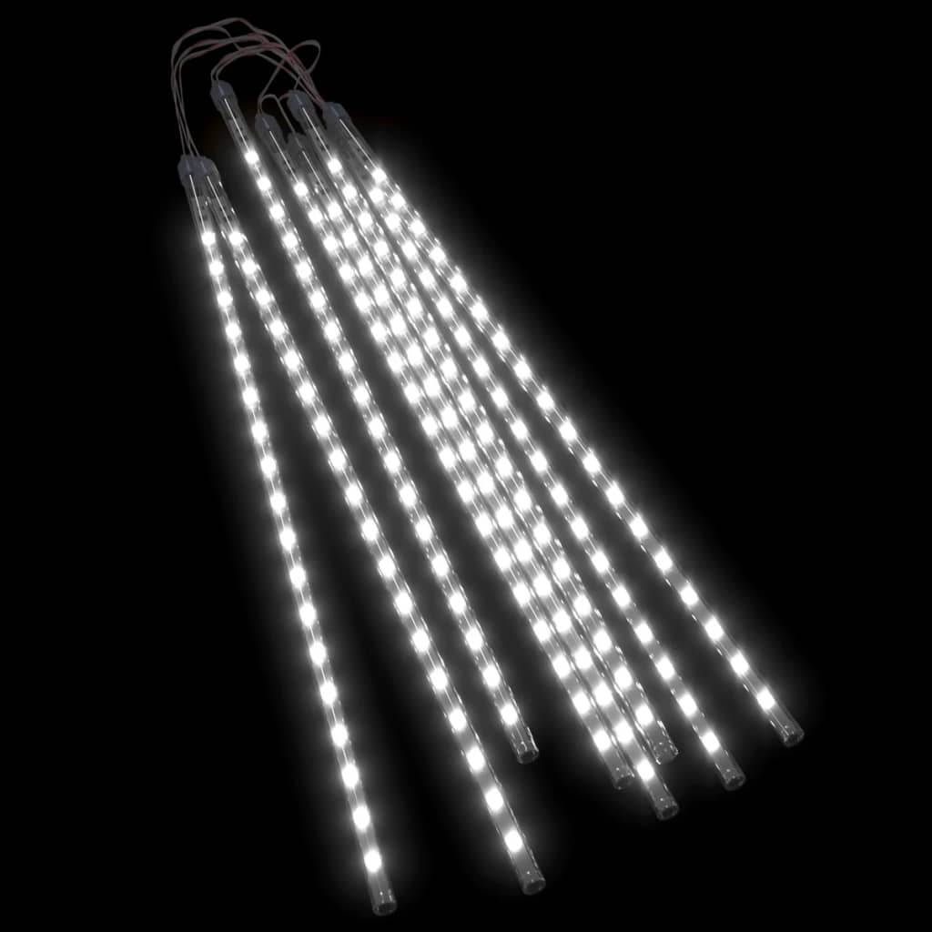 vidaXL Meteorska svjetla 8 kom 50 cm hladna bijela 288 LED žarulja
