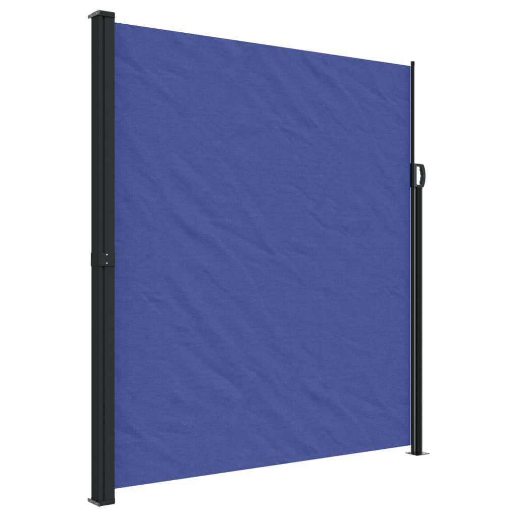vidaXL Bočna tenda na uvlačenje plava 220 x 600 cm
