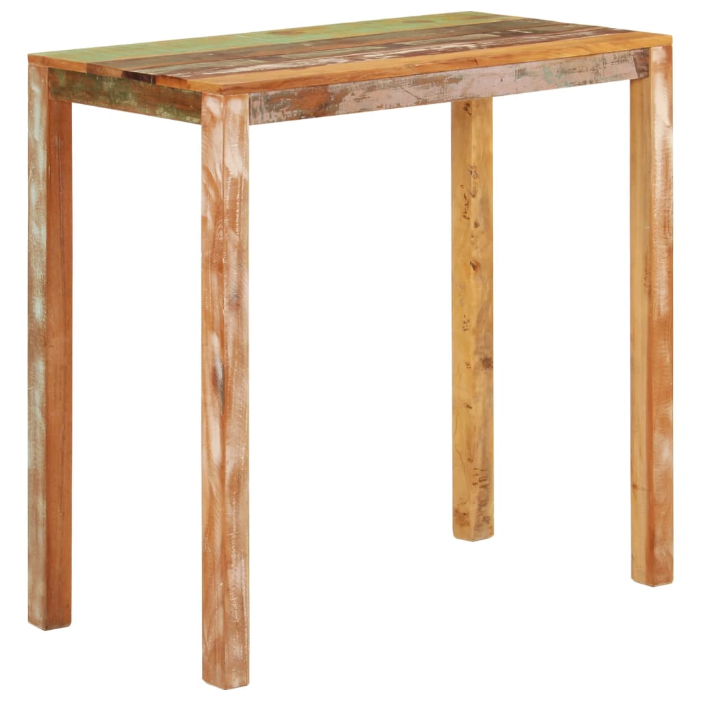 vidaXL Barski stol 112 x 55 x 108 cm od masivnog obnovljenog drva