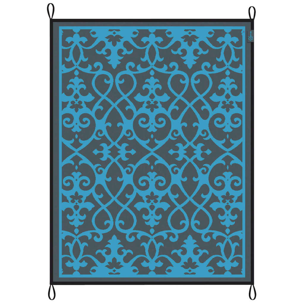 Bo-Camp vanjski tepih Chill mat Oriental 2,7 x 3,5 m XL plavi