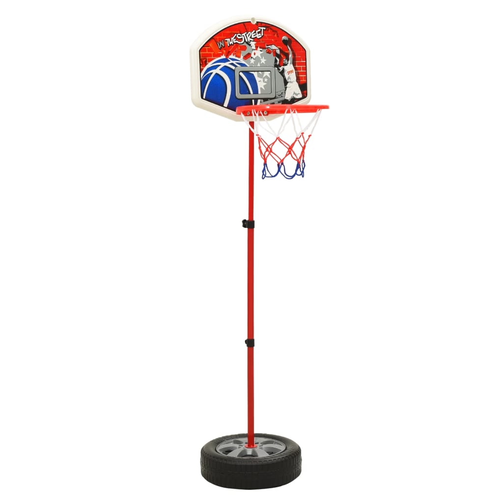 vidaXL Dječji košarkaški set za igru podesivi 120 cm