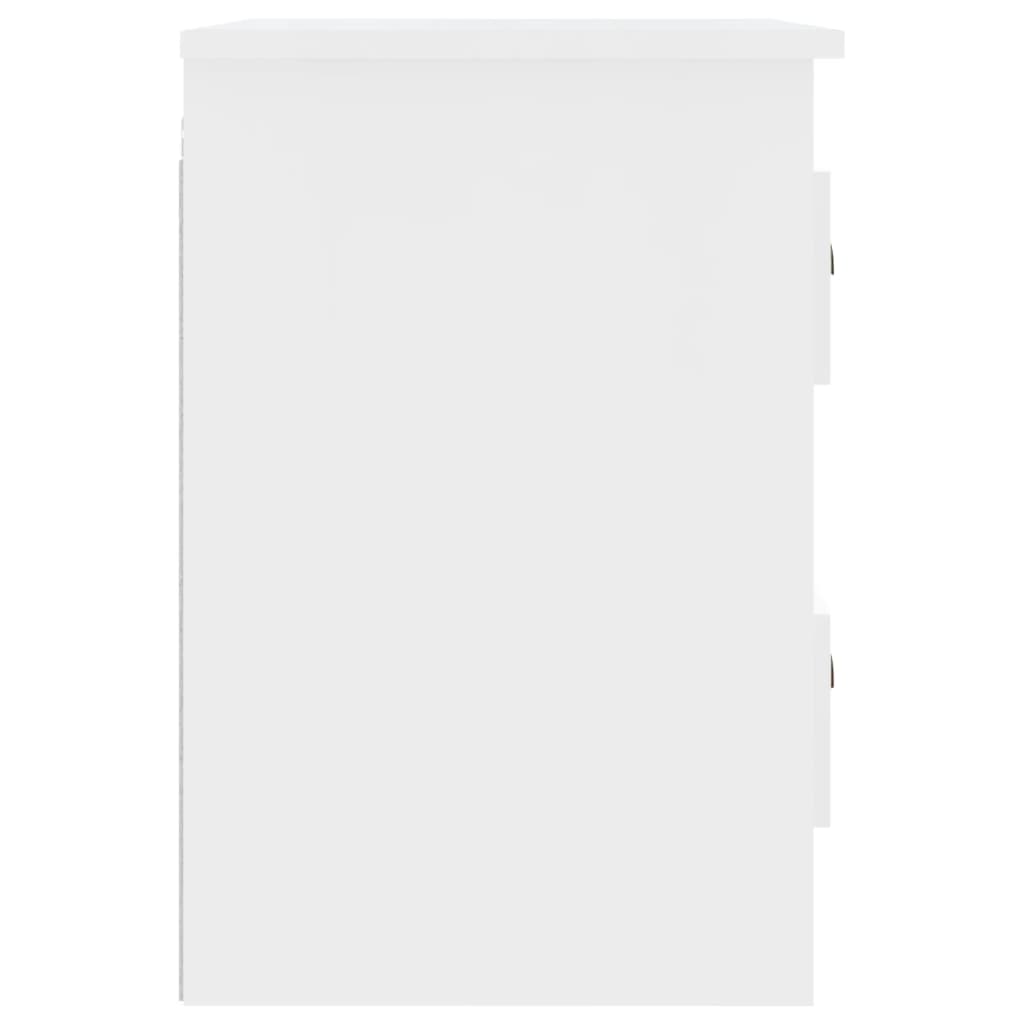 vidaXL Zidni noćni ormarić bijeli 41,5 x 36 x 53 cm