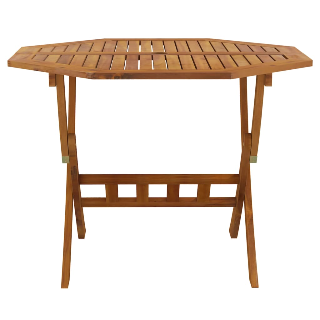 vidaXL Sklopivi vrtni stol 90 x 75 cm od masivnog bagremovog drva