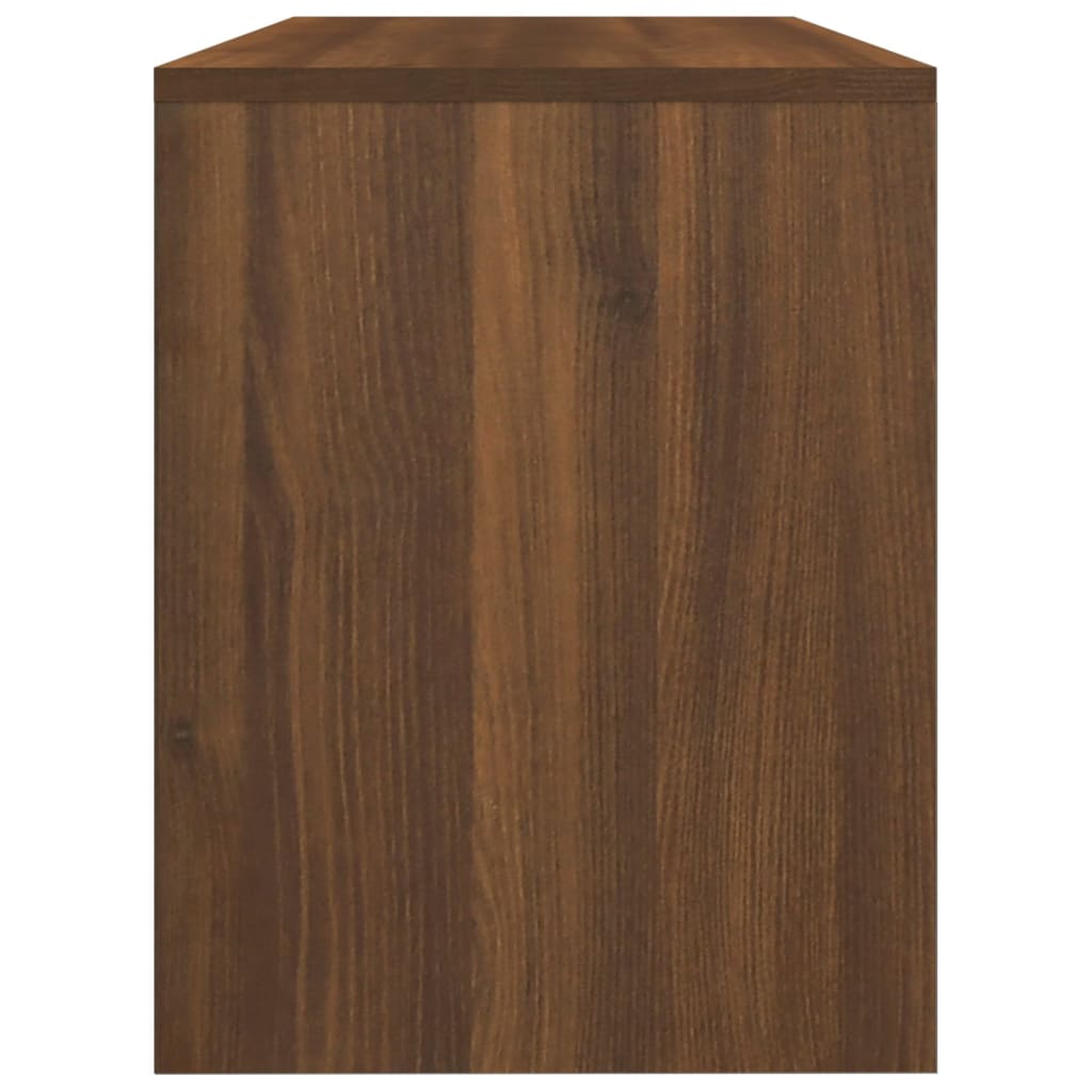 vidaXL Toaletni stolac smeđa boja hrasta 70x35x45 cm konstruirano drvo