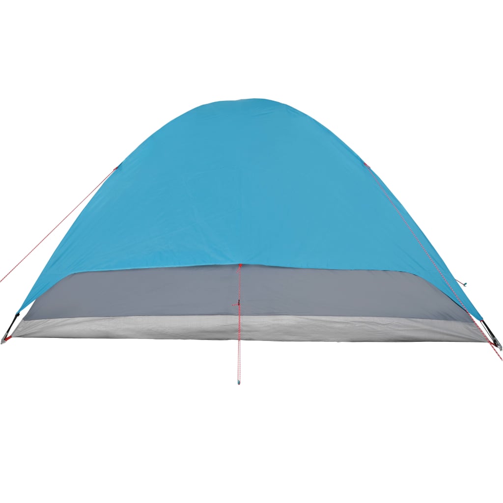 vidaXL Kupolasti šator za kampiranje za 6 osoba plavi vodootporni