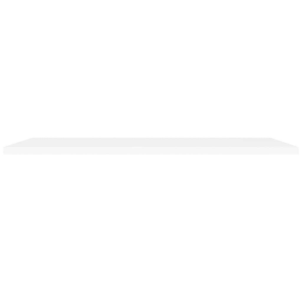 vidaXL Plutajuća zidna polica bijela 120 x 23,5 x 3,8 cm MDF