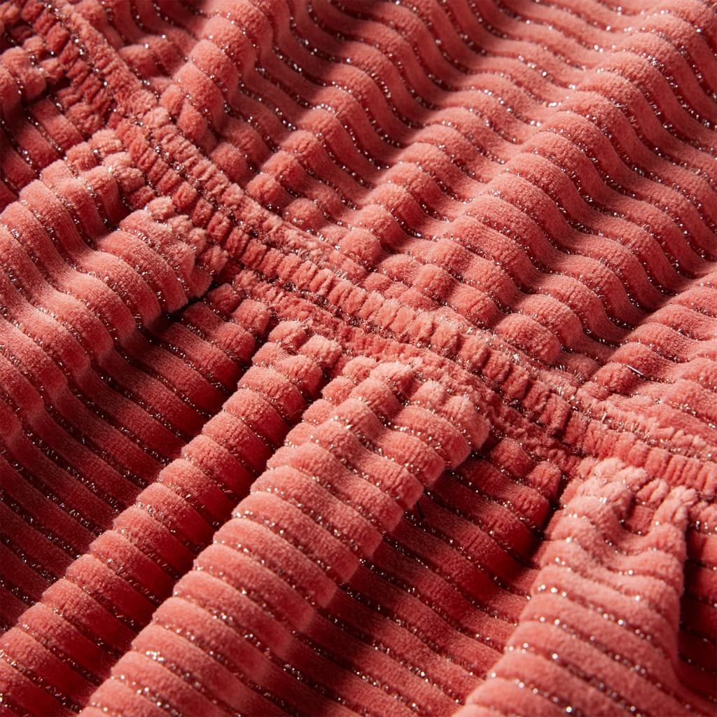 Dječja haljina dugih rukava srednje ružičasta 92