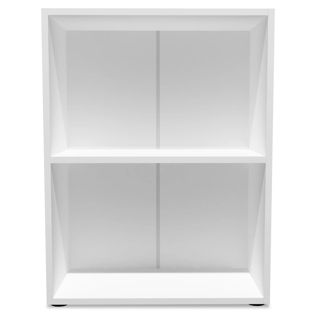 vidaXL Polica za knjige od iverice 60 x 31 x 78 cm bijela