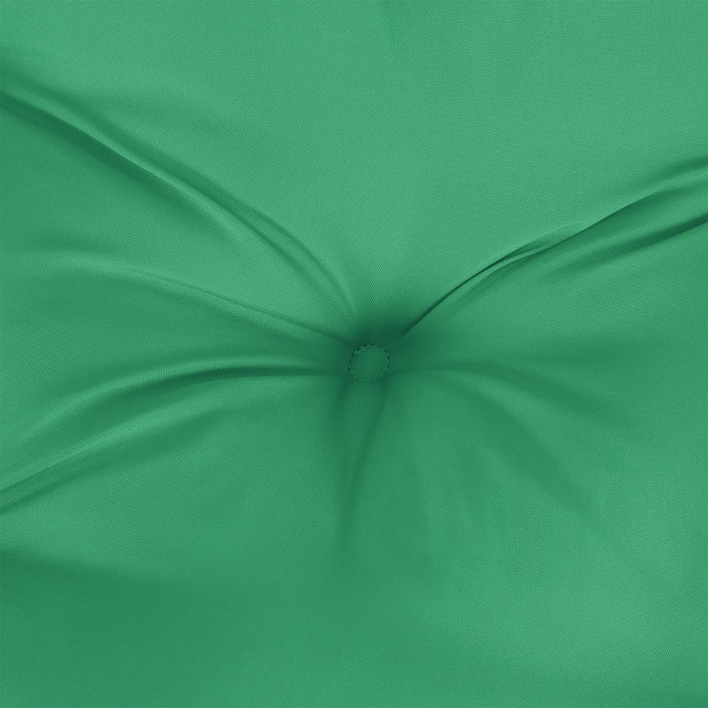 vidaXL Jastuci za palete 7 kom zeleni od tkanine