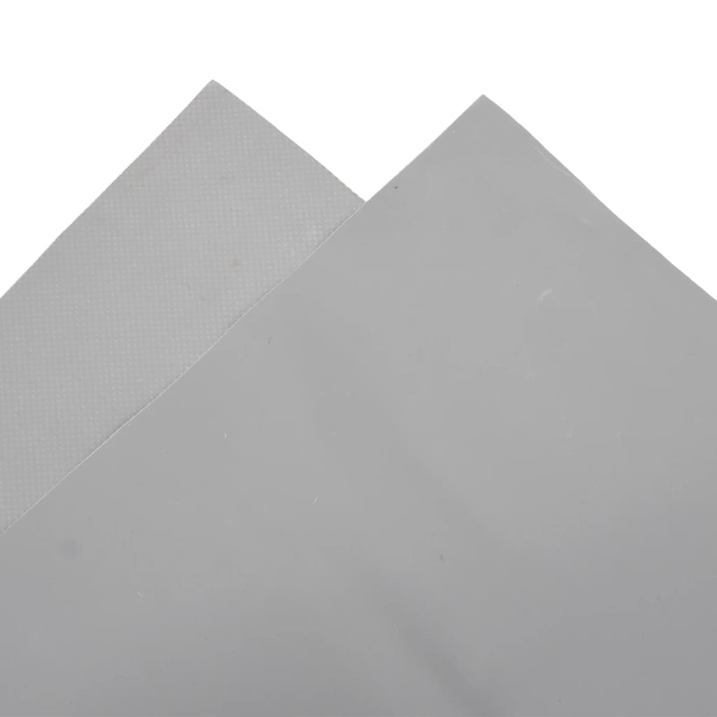 vidaXL Cerada siva 3,5 x 5 m 650 g/m²