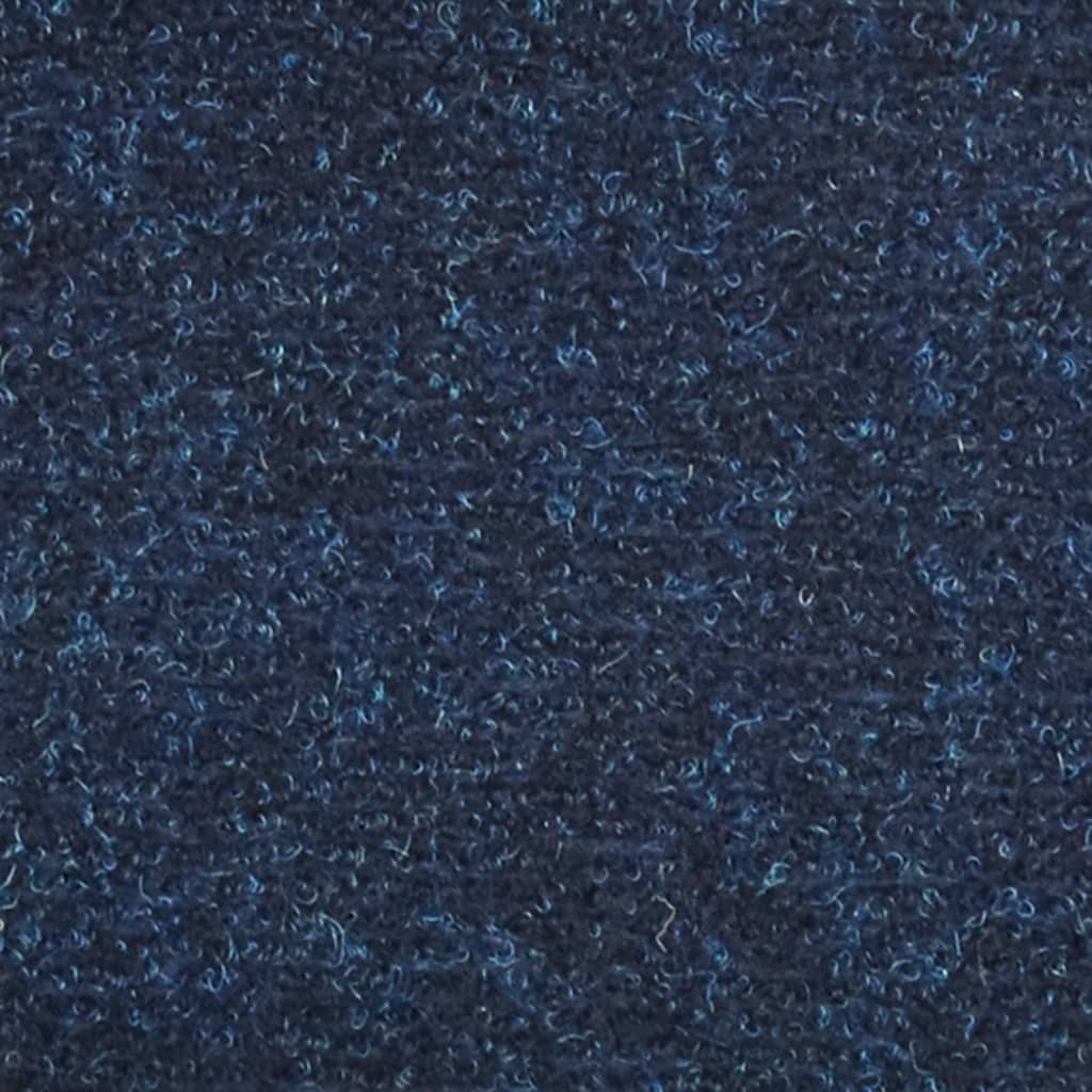 vidaXL Samoljepljivi otirači za stepenice 15 kom modri 65 x 21 x 4 cm