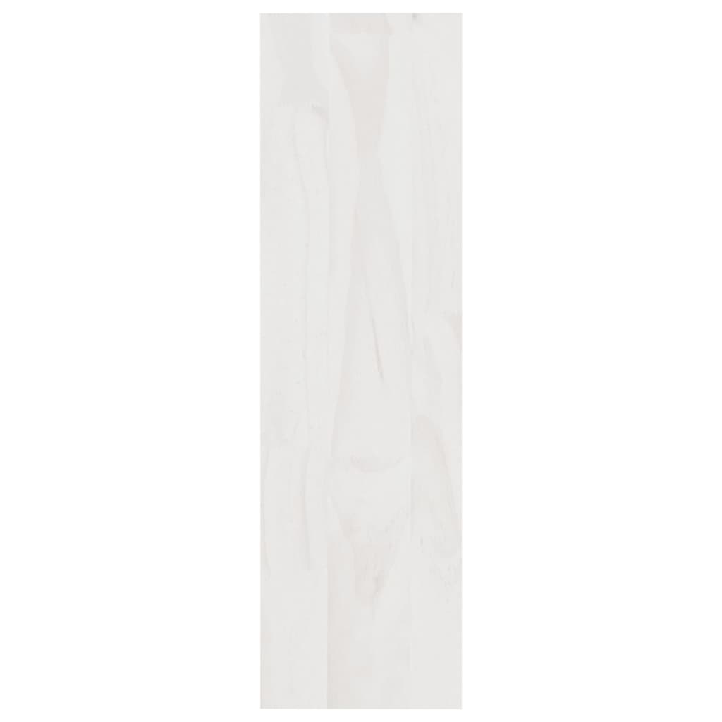 vidaXL Ormarić za knjige / pregrada bijeli 100 x 30 x 103 cm borovina