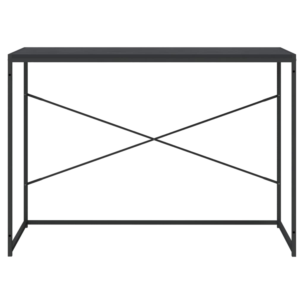 vidaXL Stol za računalo crni 110 x 60 x 70 cm od iverice