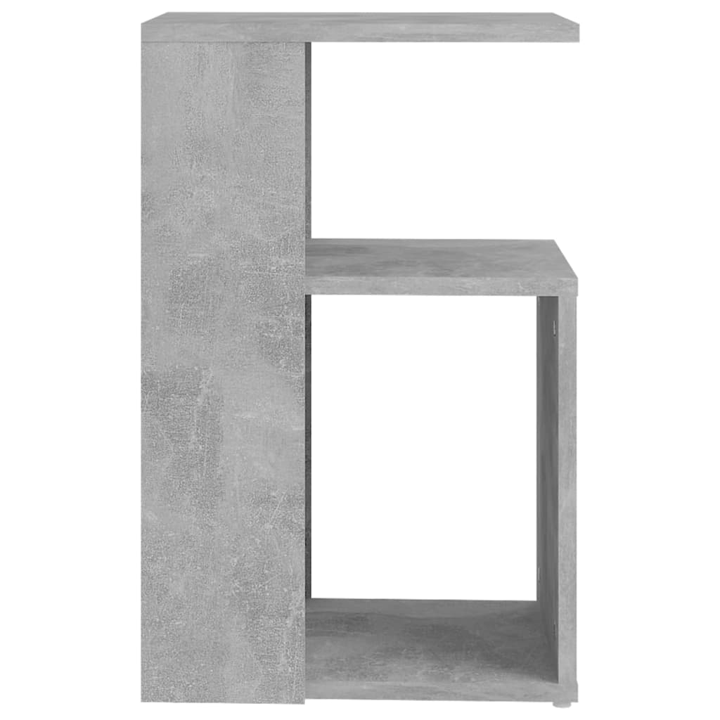 vidaXL Bočni stolić boja betona 36 x 30 x 56 od konstruiranog drva