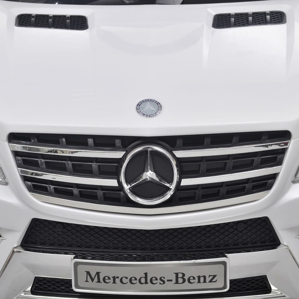 vidaXL Električni Autić Mercedes Benz ML350 Bijeli 6 V