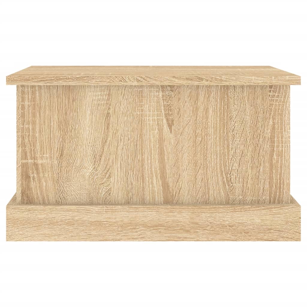 vidaXL Kutija za pohranu boja hrasta 50 x 30 x 28 cm konstruirano drvo