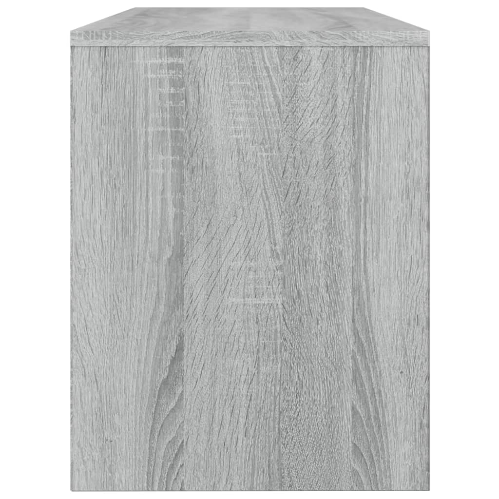 vidaXL Toaletni stolac boja sivog hrasta sonome 70 x 35 x 45 cm drveni