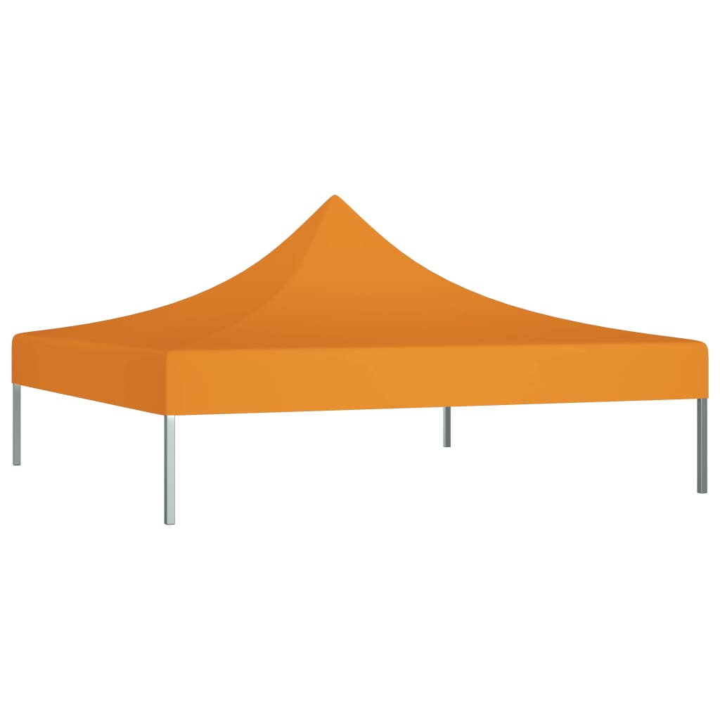 vidaXL Krov za šator za zabave 2 x 2 m narančasti 270 g/m²