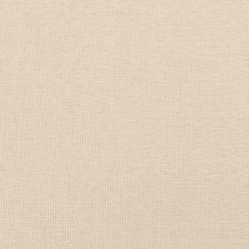 vidaXL Krevet s oprugama i madracem krem 90 x 200 cm od tkanine
